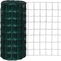 vidaXL Clôture de jardin grillage 10 x 0,8 m 100 x100 mm maille