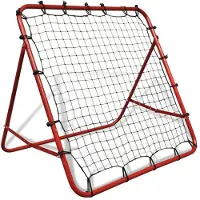 vidaXL Football réglable Kickback Rebounder 100x100 cm