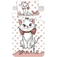 Jerry Fabrics Lit de bébé Marie Cat Dots 02 baby 100x135, 60x40 cm - coton