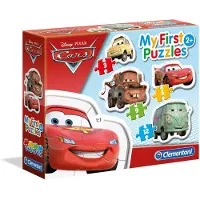 Clementoni - Mes premiers puzzles - Voitures - Puzzle évolutif de 3, 6, 9 et 12 pièces - Mixte - À partir de 2 ans