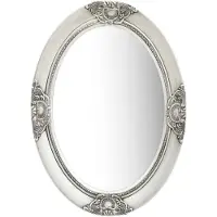 vidaXL Miroir mural style baroque 50x70 cm Argenté
