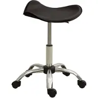 vidaXL Chaise de bureau Marron similicuir