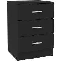 vidaXL Table de chevet Noir 38 x 35 x 56 cm Bois d'ingénierie