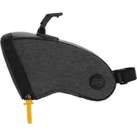 Selle Royal Sacoche de selle Medium grise/noire, 1,2ltr, avec système de clips ICS