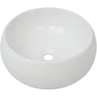 vidaXL Lave-linge 40x15 cm en céramique Weiß