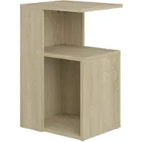 vidaXL Table d'appoint Chêne sonoma 36x30x56 cm Bois d’ingénierie