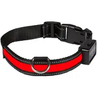 Cstore Collier Lumineux Light Collar Usb Rechargeable L - Rouge - Pour Chien