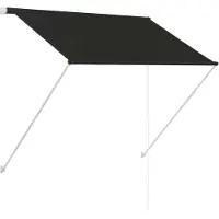 vidaXL Auvent rétractable 150x150 cm Anthracite