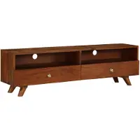 vidaXL Armoire TV en vieux bois massif 140x30x40 cm