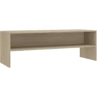 vidaXL Armoire TV Chêne Sonoma 120 x 40 x 40 cm Panneau de particules