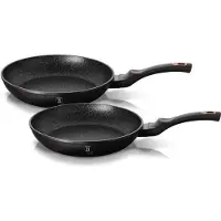 Berlinger Haus Poêles en Granit 22/26cm Noir Rose BH-1644NF