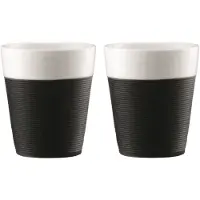 Bodum Set 2 Tasses Bistro 11582-01, 0,30 Litres, Noir