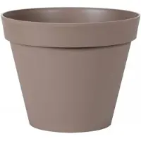 Eda Pot Rond Toscane Ø 40cm - Contenance 23l - Taupe