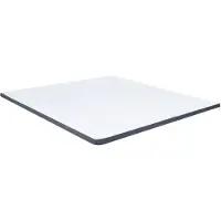 vidaXL Surmatelas pour boxspring 200 x 160 x 5 cm moyennement souple
