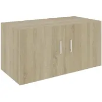 vidaXL Armoire murale Chêne sonoma 80x39x40 cm Bois d'ingénierie
