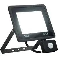 vidaXL Projecteur LED avec capteur 50 W blanc froid