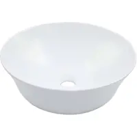 vidaXL lavabo 41 x 12,5 cm céramique blanc