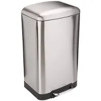 Kitchen Move Poubelle à pédale 40l inox - - BAT-97249 - greenwich