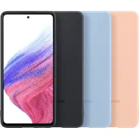 Samsung Galaxy A53 Back Cover Silicone Bleu