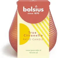Bolsius Olympic True Citronella Corail (1 pcs)