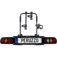 Peruzzo Bike Peruzzo Pure Instinct - Porte-boules de remorquage, Porte-vélos, Suspension arrière, Acier, Noir