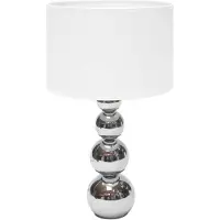 Ranex lampe de table 25x25x43 cm blanc