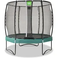 Exit Allure Premium Trampoline ø253cm – Sur pieds – Rond – Vert