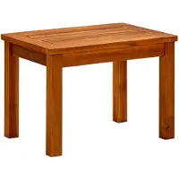 vidaXL Table basse de jardin 50x35x36 cm bois massif acacia