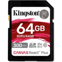 Kingston Canvas React Plus SDXC 64GB - Carte SD