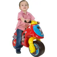 Injusa Mickey Mouse Ride-On Moteur pas à pas rouge