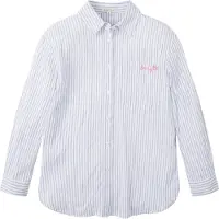Tom Tailor 1030700 Striped Long Sleeve Shirt Blanc 140 cm Enfants