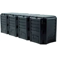 Prosperplast Compogreen Composting Box 1600l 82.6x261x71.9 Cm Noir