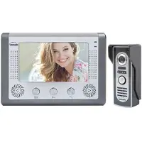 Pni SilverCloud House 715 Interphone vidéo, écran LCD 7 pouces, caméra extérieure, vision de nuit (Filaire)