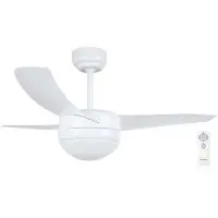 Orbegozo Ceiling With Light And Remote Control Fan Blanc One Size / EU Plug 220V