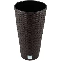 Prosperplast Rato 27l 30x30x57.2 Cm Flowerpot Marron
