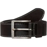 Wrangler Stitched Belt Noir 95 cm Homme