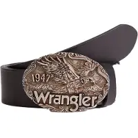 Wrangler W Eagle Belt Noir 90 cm Homme