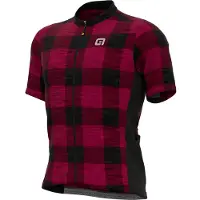 ALÉ Scottish Short Sleeve Jersey Rouge S Homme