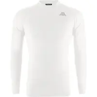 Kappa Vurbat Long Sleeve Base Layer Blanc XS Homme