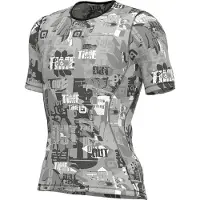 ALÉ Break Short Sleeve Base Layer Gris M Homme
