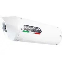 Gpr Exhaust Systems Albus Ceramic Ktm Lc8 9 Sm/en 950 05-08 Homologated Bolt On Muffler Blanc Homologated