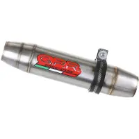Gpr Exhaust Systems Deeptone Inox Slip On Lc8 Ktm Adventure 1090 17-20 Euro 4 Not Homologated Muffler Argenté Not Homologated