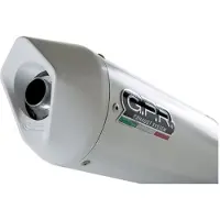 Gpr Exhaust Systems Albus Ceramic Triumph Tiger 800 11-16 Homologated Slip On Muffler Blanc Homologated