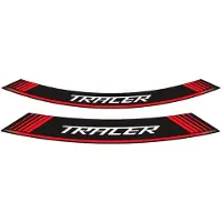 Puig Special Yamaha Tracer Rim Stripe Rouge