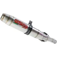 Gpr Exhaust Systems Deeptone Inox Ktm Adventure 890/890 R Rally 21-22 Euro 5 Homologated Slip On Muffler Argenté Homologated