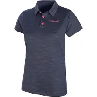 Trangoworld Luenga Short Sleeve Polo Bleu S Femme