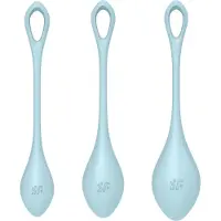 Satisfyer YONI POWER 2 TRAINING haltères pour le vagin Blue 3 pcs