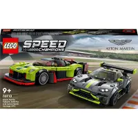 LEGO Aston Martin Valkyrie AMR Pro et Aston Martin Vantage GT3 - 76910