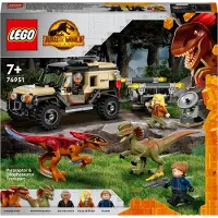LEGO Jurassic World Transport de Pyroraptor et Dilophosaurus - 76951