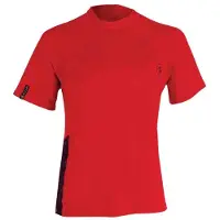Aqua Lung Rash Guard Xscape Short Sleeve Rash Guard Rouge S Homme